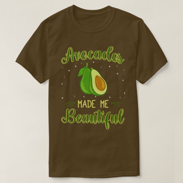 Camiseta Aceite de frutas de México del árbol de aguacate D (Diseño del anverso)
