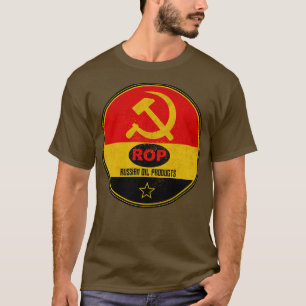 Camiseta Aceite de gasolina ruso