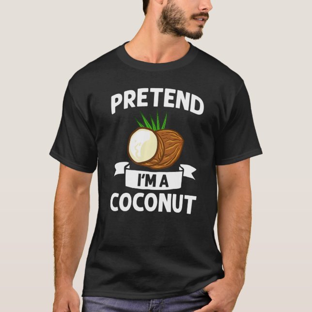 Camiseta Aceite de leche de coco Agua Crema Árbol Fruta Pal (Anverso)
