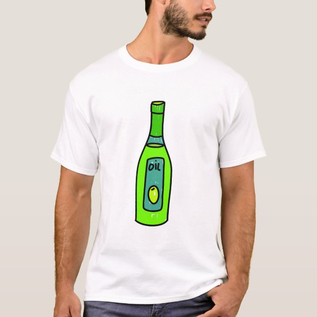 Camiseta aceite de oliva (Anverso)