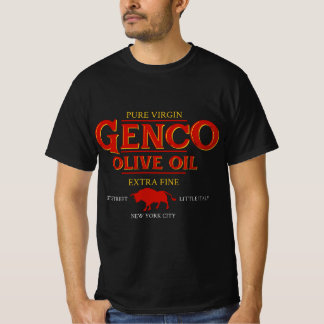 Camiseta Aceite de Oliva Genco Little Italy New York