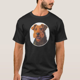 Camiseta Aceite de raza de perro Airedale Terrier Pintar es