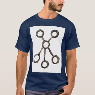 Camiseta Aceite de símbolos alquímicos dos