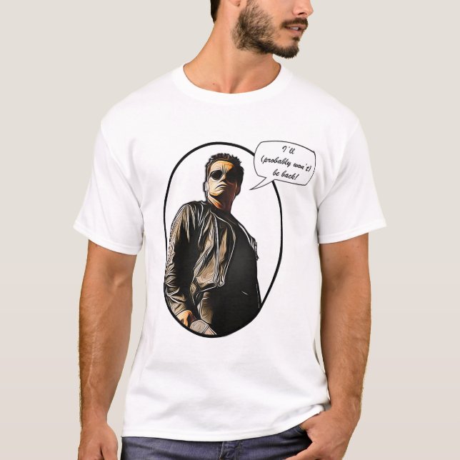 Camiseta Aceite de Terminator Pintado (Anverso)