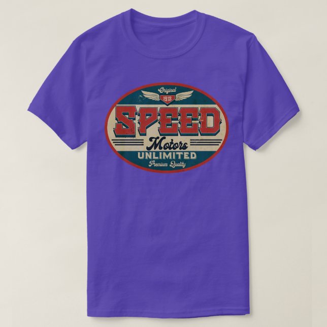 Camiseta Aceite del motor de velocidad (Diseño del anverso)