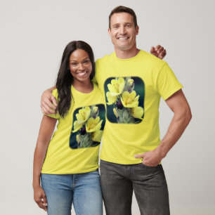 Camiseta Aceite En La Naturaleza De Las Flores Mulleinas