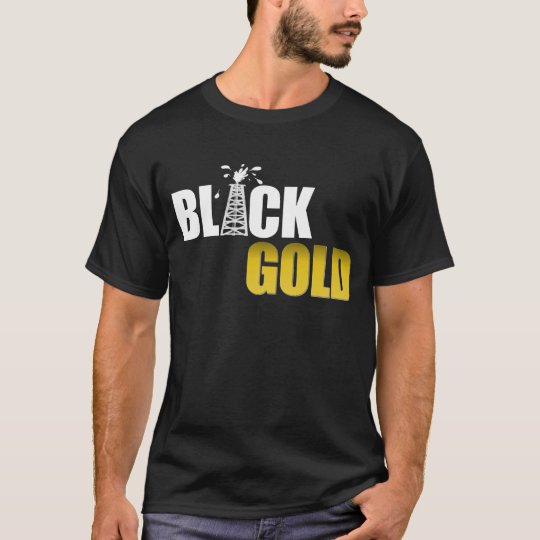 Camiseta Aceite negro del oro