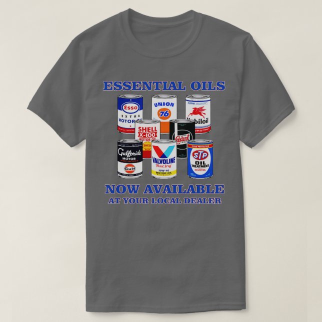 Camiseta Aceites (Diseño del anverso)