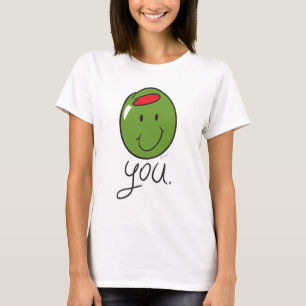 Camiseta Aceituna usted