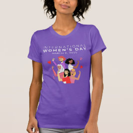 Camiseta Acelere el Día Internacional de la Mujer 2025