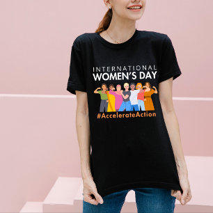 Camiseta Acelere el Día Internacional de la Mujer 2025