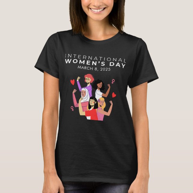 Camiseta Acelere el Día Internacional de la Mujer 2025