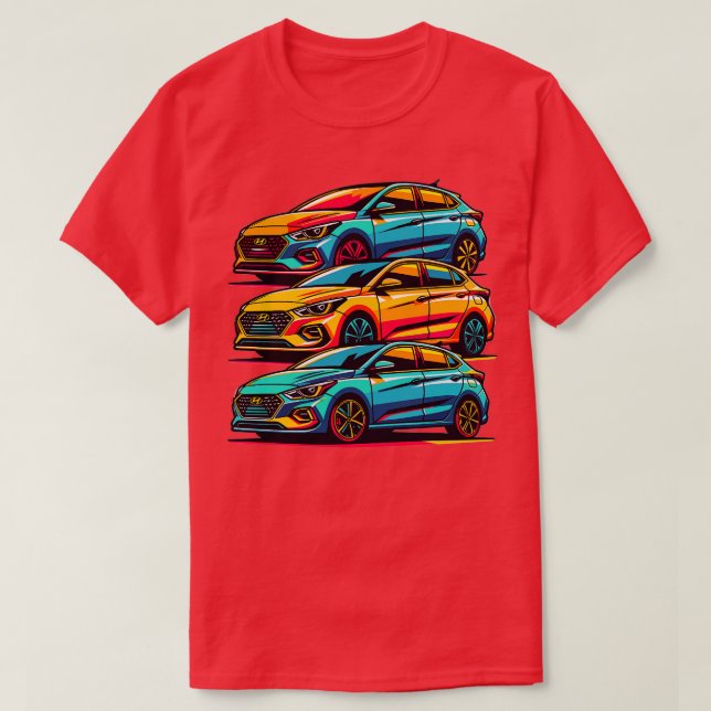 Camiseta Acento 6 de Hyundai (Diseño del anverso)