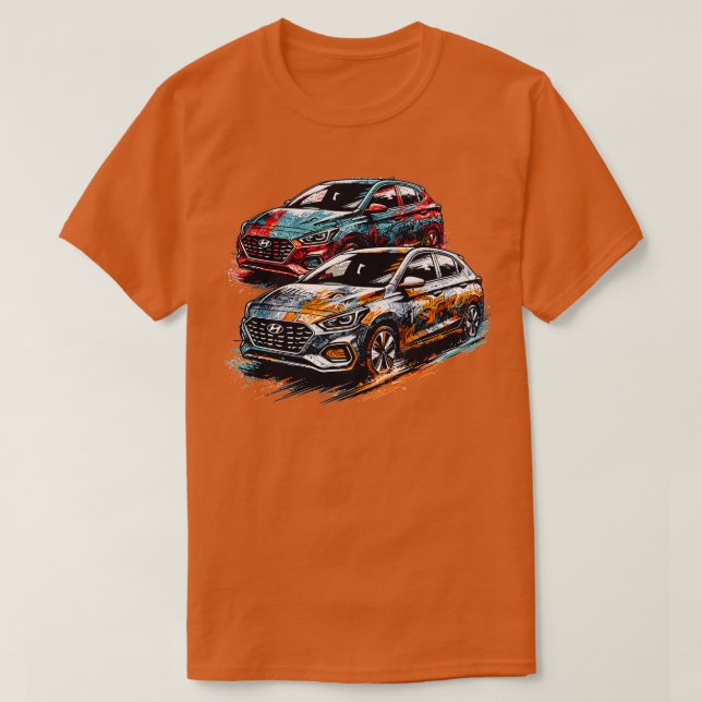 Camiseta Acento de Hyundai 5 (Diseño del anverso)