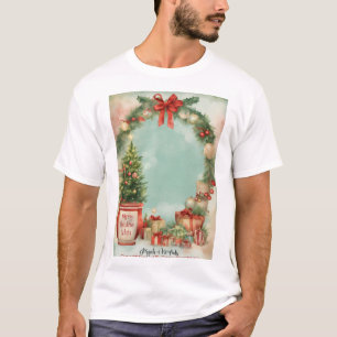 Camiseta ¡Acepta el Espíritu con los Tees de árbol de Navid
