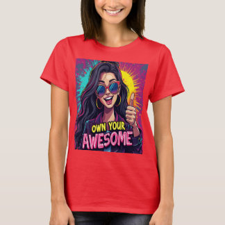 Camiseta ¡Acepta tu genialidad | Inspiración audaz y person