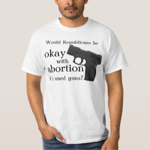 Camiseta Aceptable con el aborto