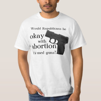 Camiseta Aceptable con el aborto