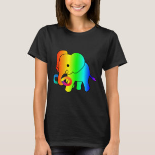 Camiseta Aceptación activa del autismo del elefante del beb