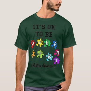 Camiseta Aceptación De Autismo Sensibilización Hombres Niño