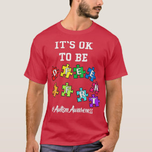 Camiseta Aceptación De Autismo Sensibilización Hombres Niño