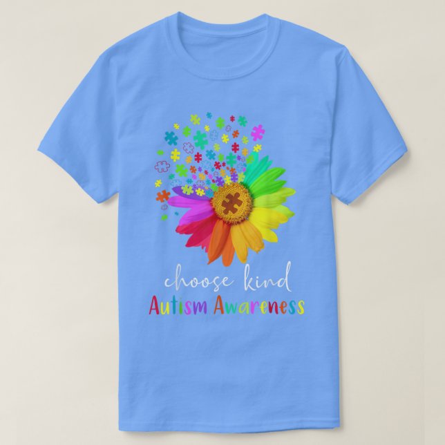 Camiseta Aceptación de conciencia sobre autismo Mujeres Mae (Diseño del anverso)