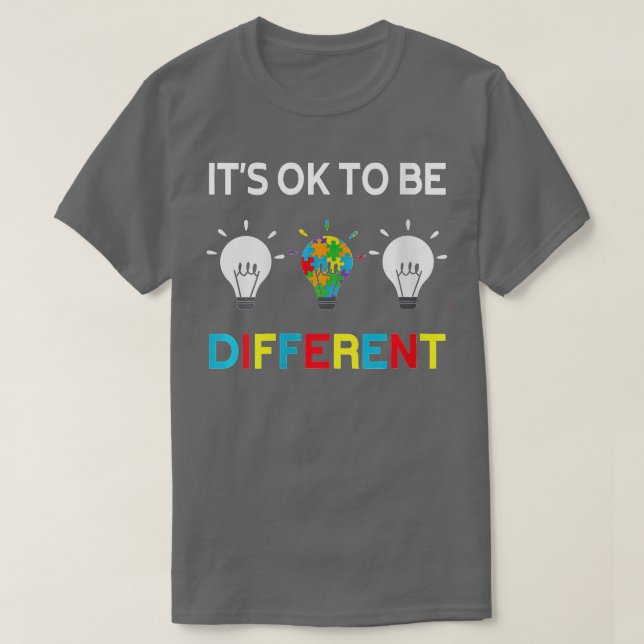 Camiseta Aceptación de conciencia sobre el autismo femenino (Diseño del anverso)