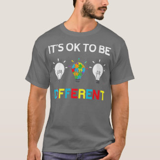 Camiseta Aceptación de conciencia sobre el autismo femenino