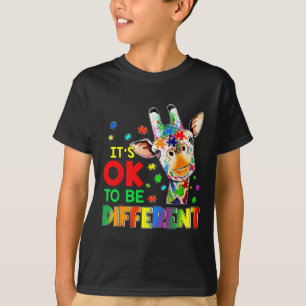 Camiseta Aceptación de conciencia sobre el autismo infantil
