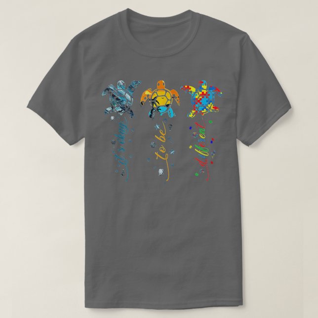 Camiseta Aceptación De Concienciación Sobre El Autismo Las  (Diseño del anverso)
