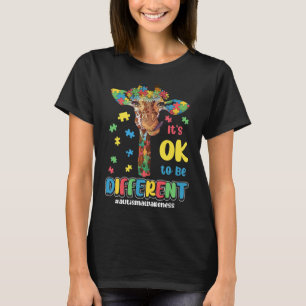 Camiseta Aceptación De Concienciación Sobre El Autismo Las 