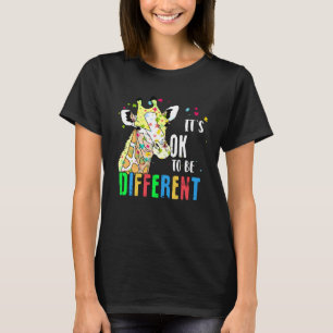 Camiseta Aceptación De Concienciación Sobre El Autismo Las 