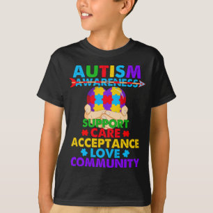 Camiseta Aceptación de la atención de ayuda para la sensibi
