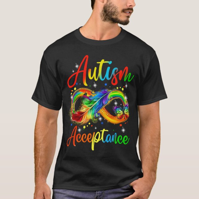 Camiseta aceptación del autismo (Anverso)