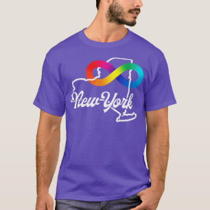 Camiseta Aceptación del autismo de Nueva York