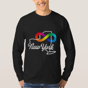 Camiseta Aceptación del autismo de Nueva York