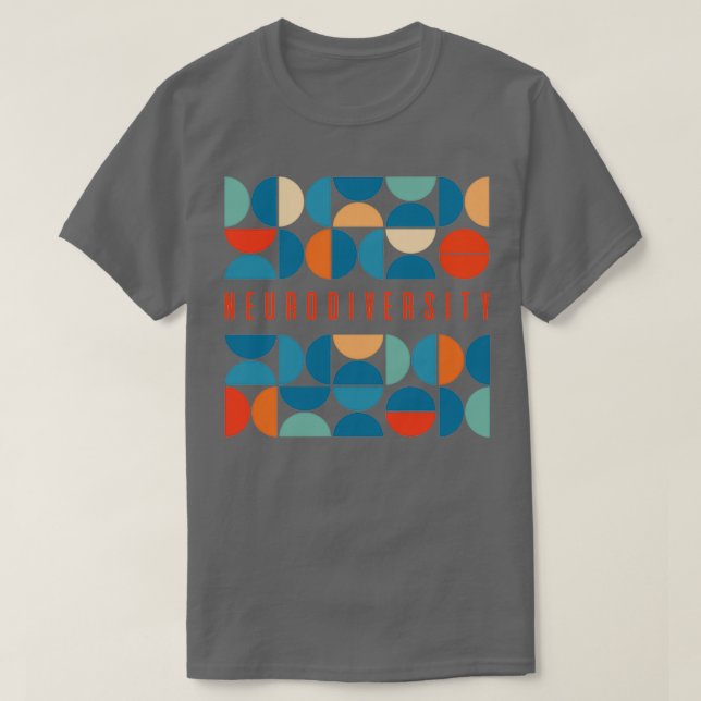 Camiseta aceptación del autismo neurodiversidad (Diseño del anverso)