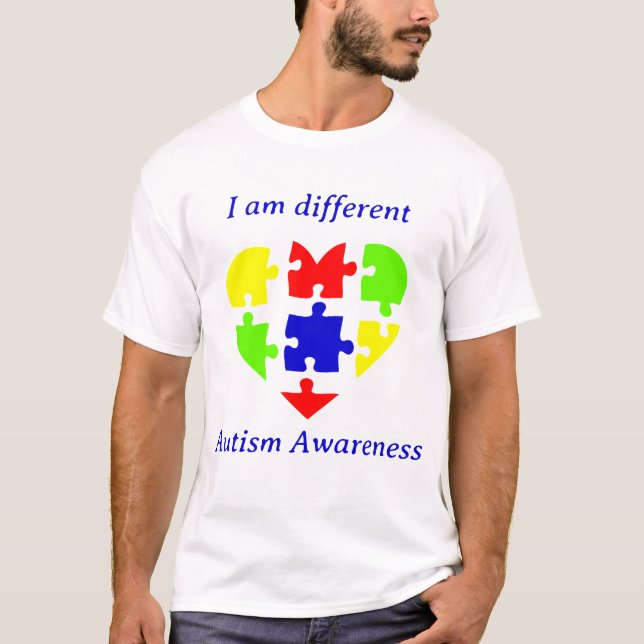 Camiseta Aceptación del autismo Romper el día de concientiz (Anverso)