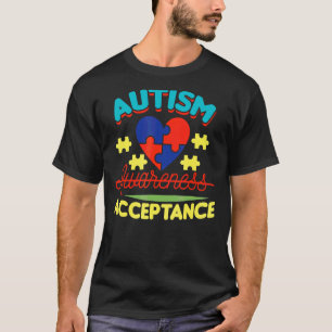 Camiseta Aceptación para la Conciencia del Autismo 1