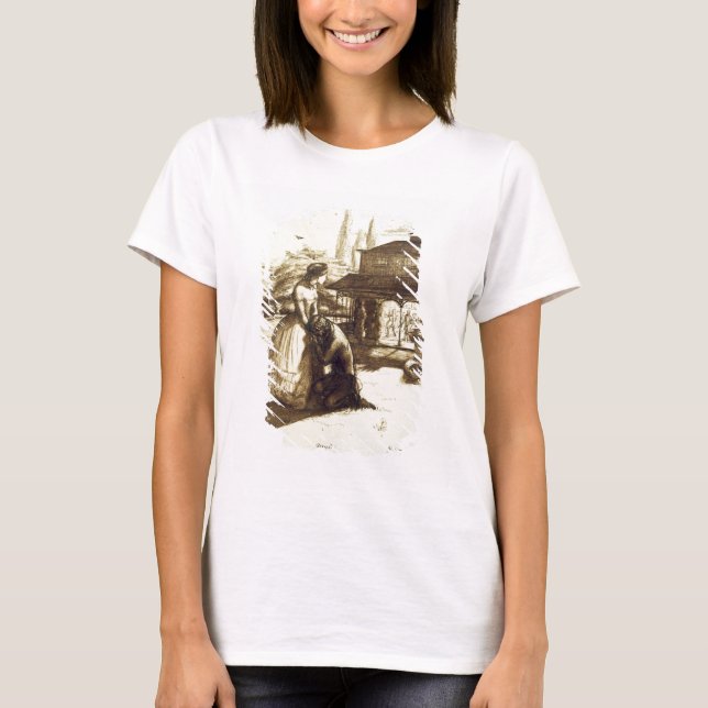 Camiseta Aceptada, 1853 (tinta de pluma y marrón en papel) (Anverso)