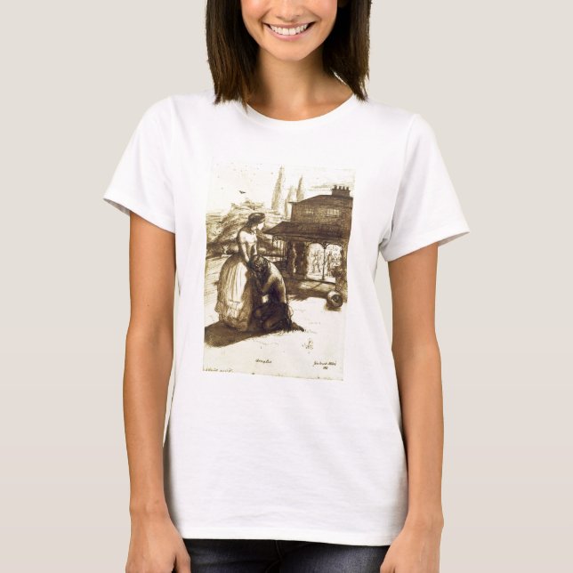 Camiseta Aceptada, 1853 (tinta de pluma y marrón en papel) (Anverso)