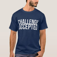 Camiseta aceptada desafío