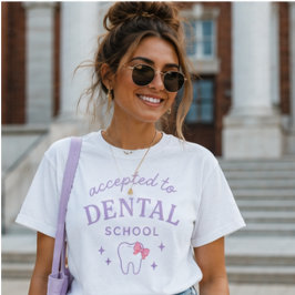 Camiseta Aceptada en la Facultad de Odontología, futura den