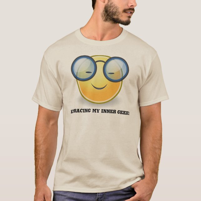 Camiseta Aceptando Mi Lado Geek (Anverso)