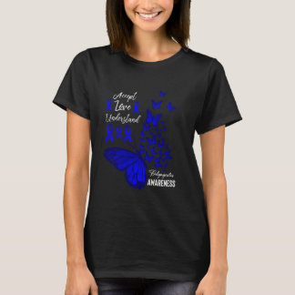 Camiseta Aceptar amor Entender la polimiositis mariposa en 