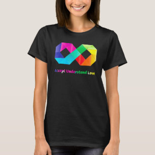 Camiseta Aceptar Comprender Amor Infinito Autismo Concienci