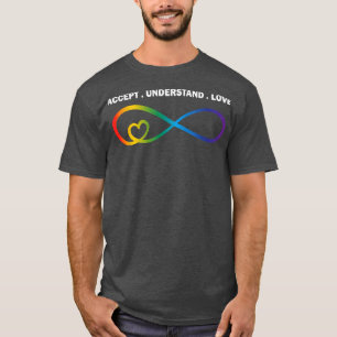 Camiseta Aceptar Comprender amor Neurodiversidad Autopista 