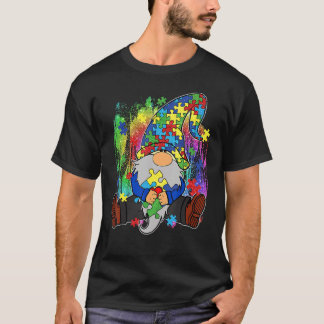 Camiseta Aceptar comprender el amor Gnome Gnome Piezas Auti
