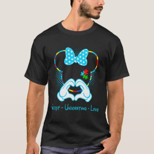 Camiseta Aceptar comprender el amor la conciencia del autis