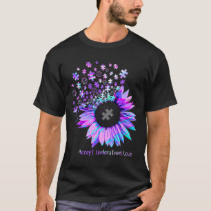 Camiseta Aceptar Comprender El Autismo Del Amor El Hologram